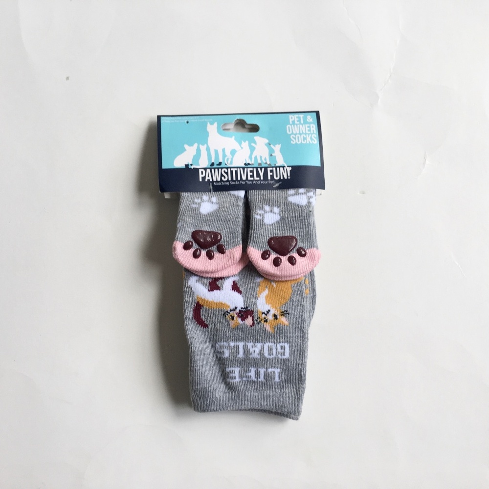 PAWSITIVELY FUN PET & OWNER MATCHING SOCKS